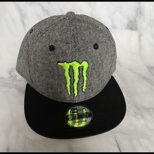New Era Monster Hat 2021 9Fifty Grey and Black